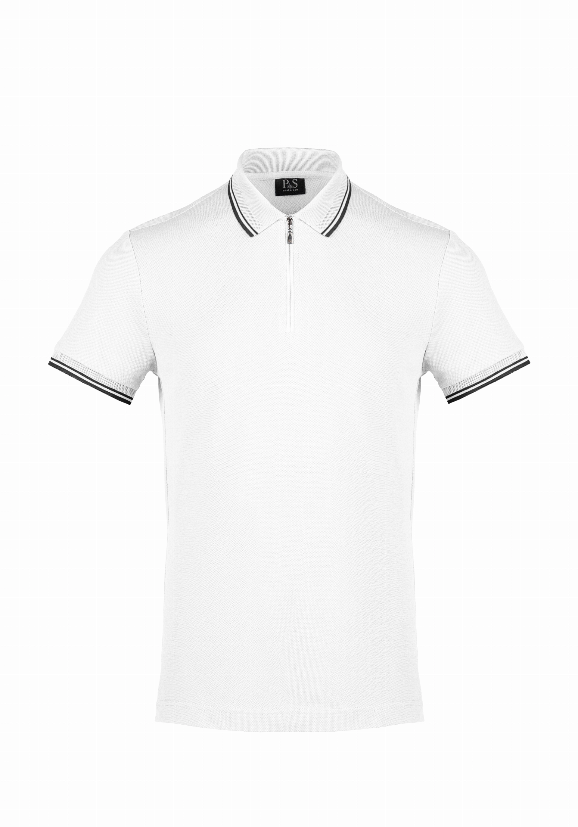 Shirt van katoen en cashmere | White