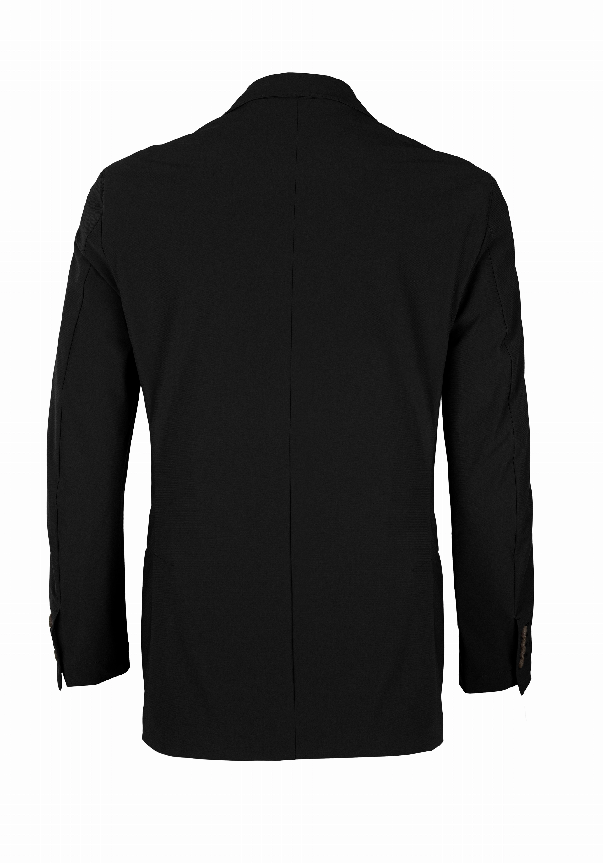 Shirt van katoen en cashmere | Black