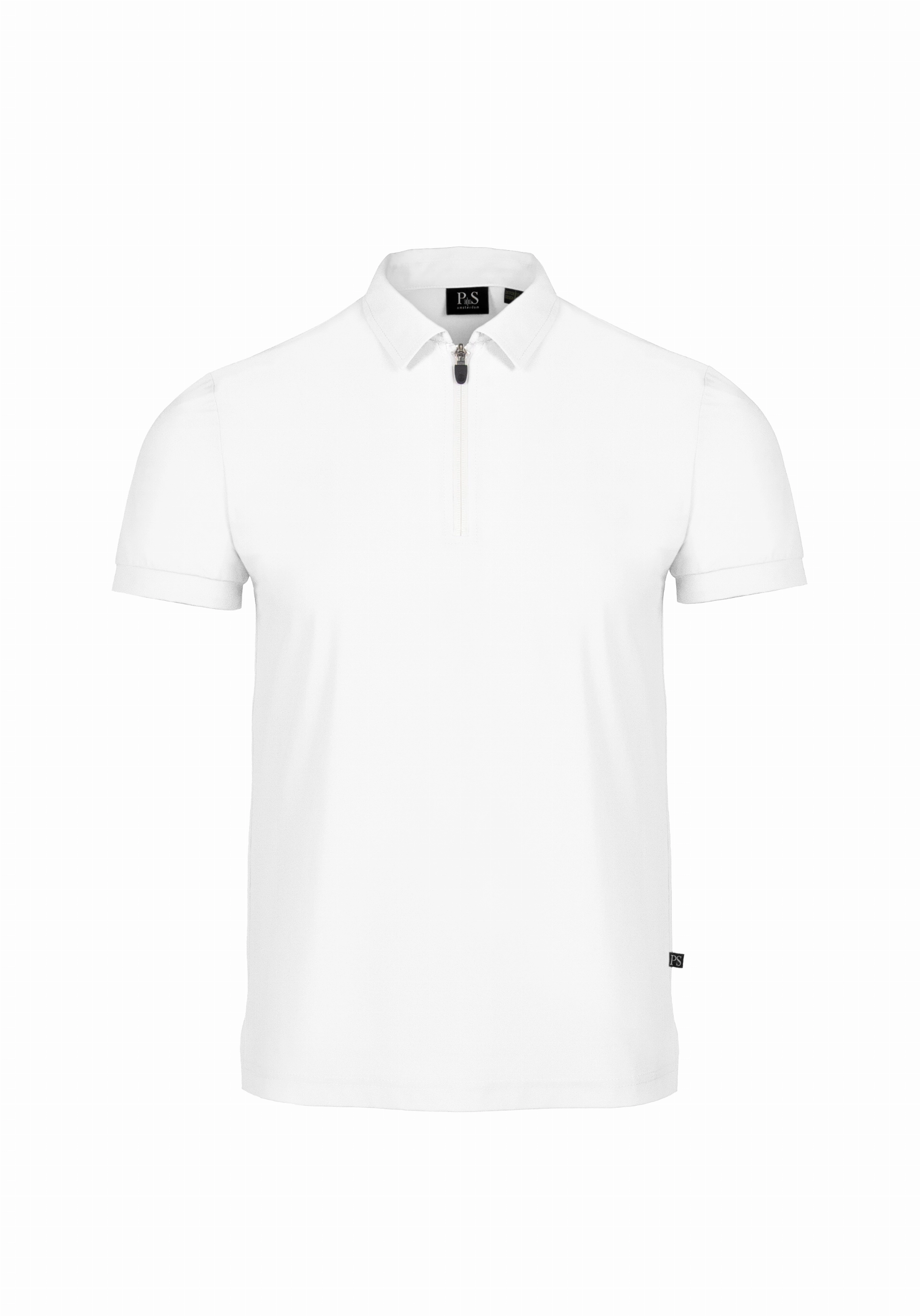 Shirt van katoen en cashmere | White