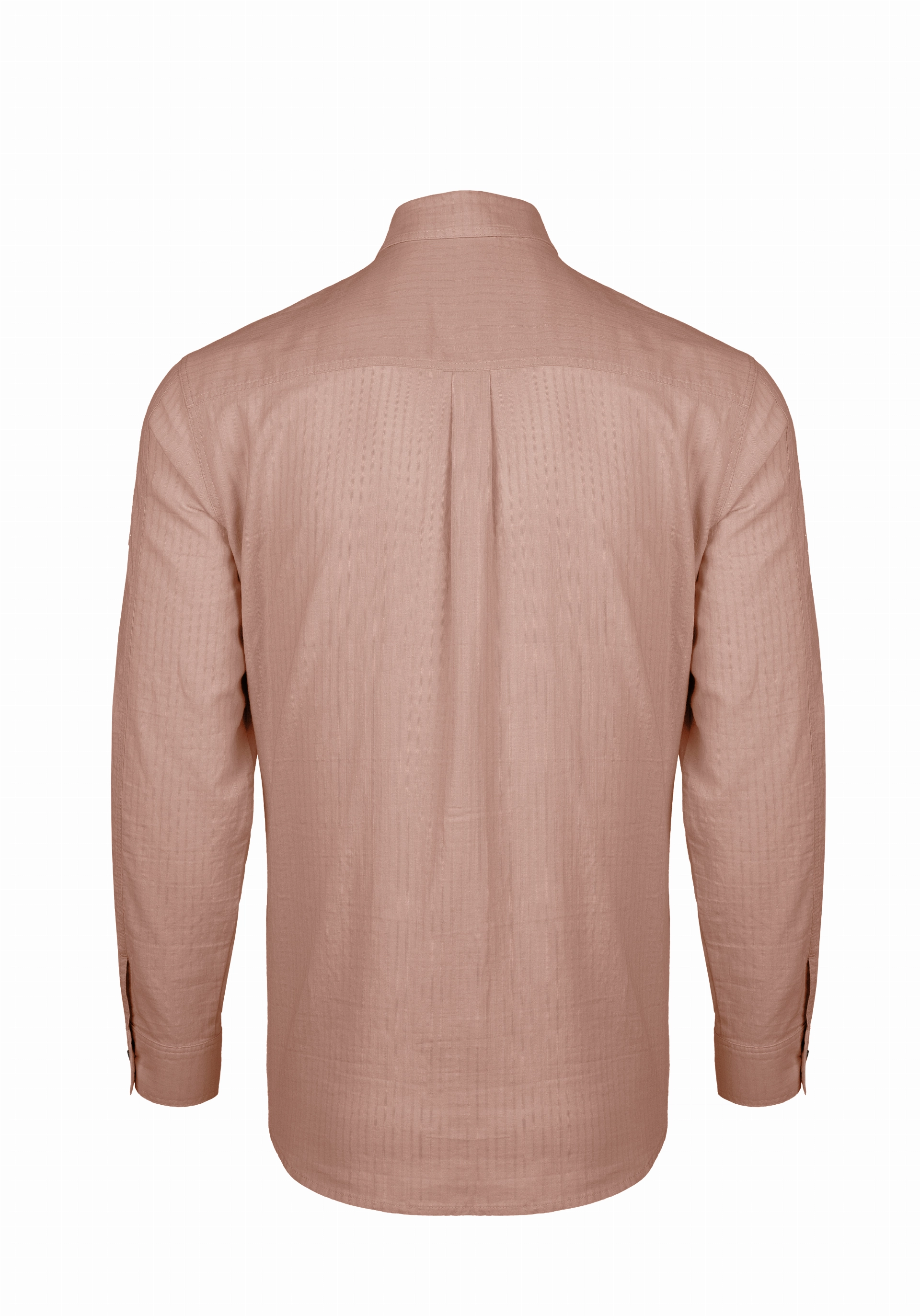 Shirt van katoen en cashmere | Coral