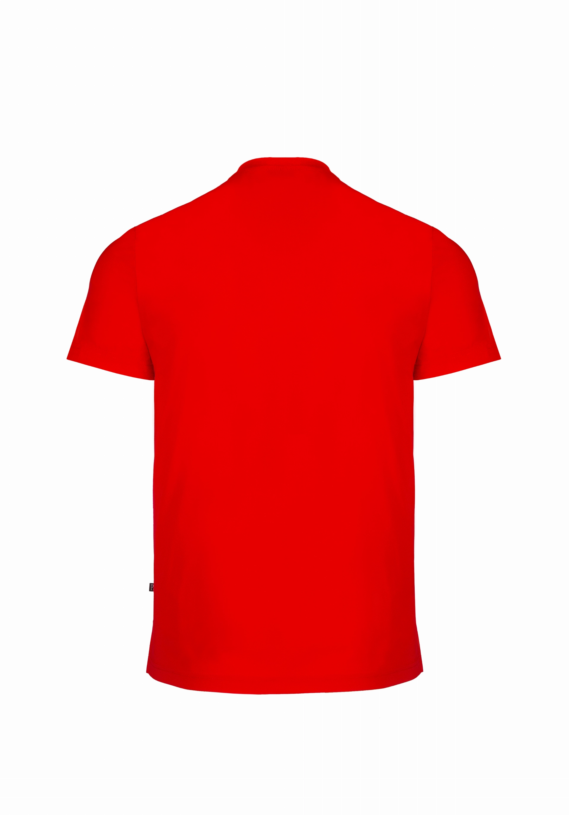 Shirt van katoen en cashmere | Red