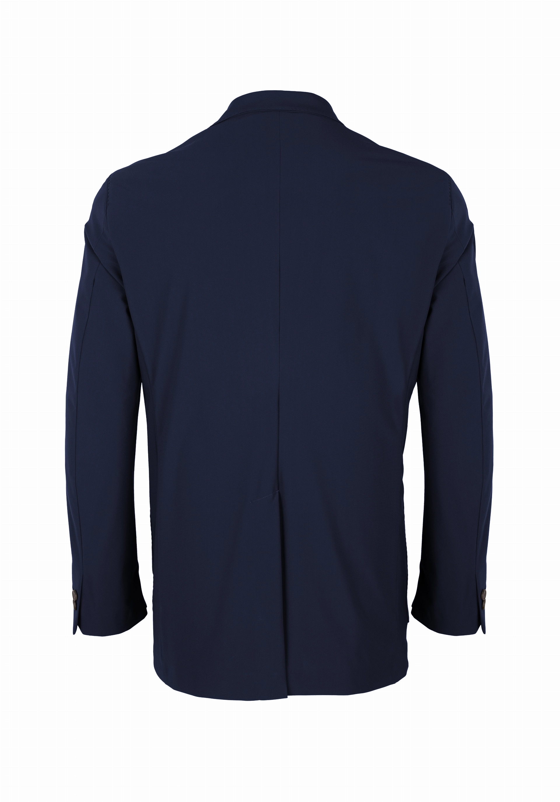 Shirt van katoen en cashmere | Blue